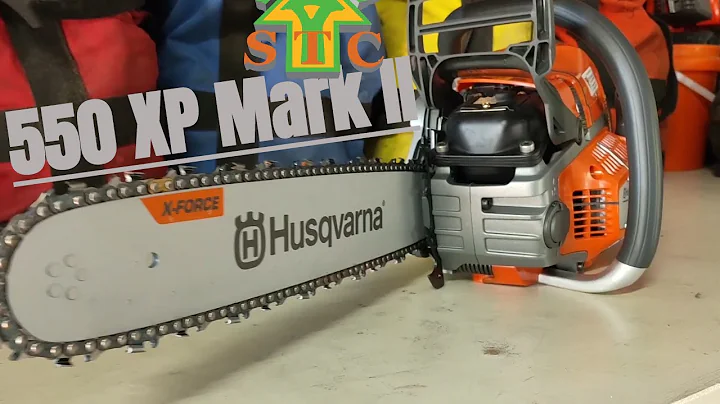HUSQVARNA 550 XP MARK II, WATCH THIS.!! STC Tree Services