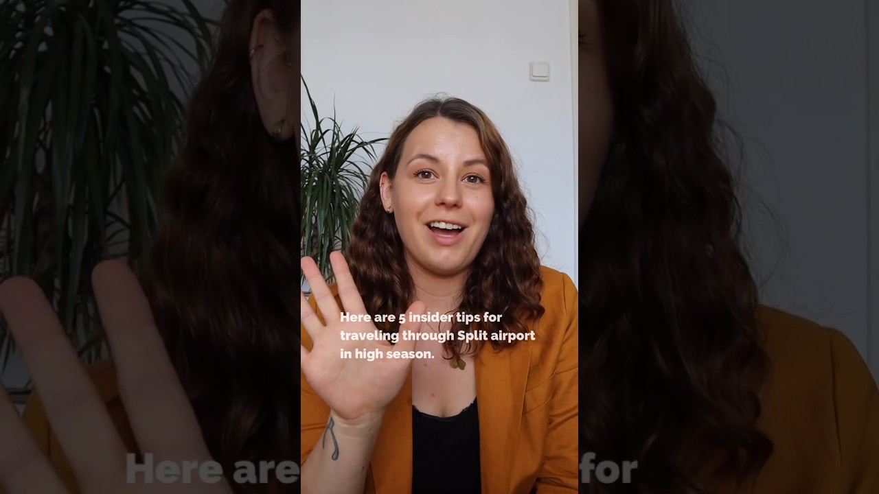 Travel like a local with these 5 Insider tips for Split airport.