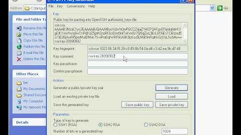 Password-less ssh login with Putty and Pageant