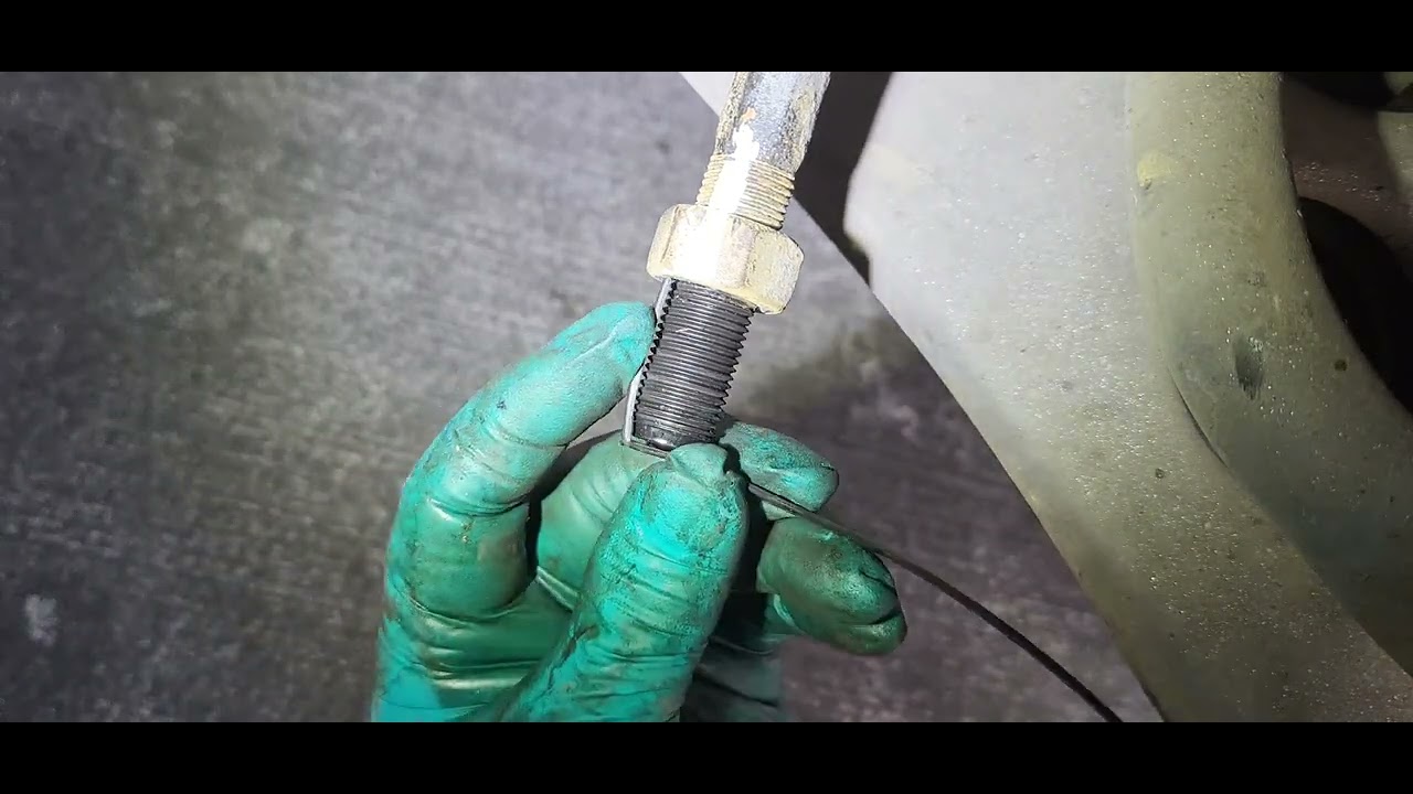 Hyundai Rear Track Rods how to replace inner/outer track rod without front wheel alignment ...