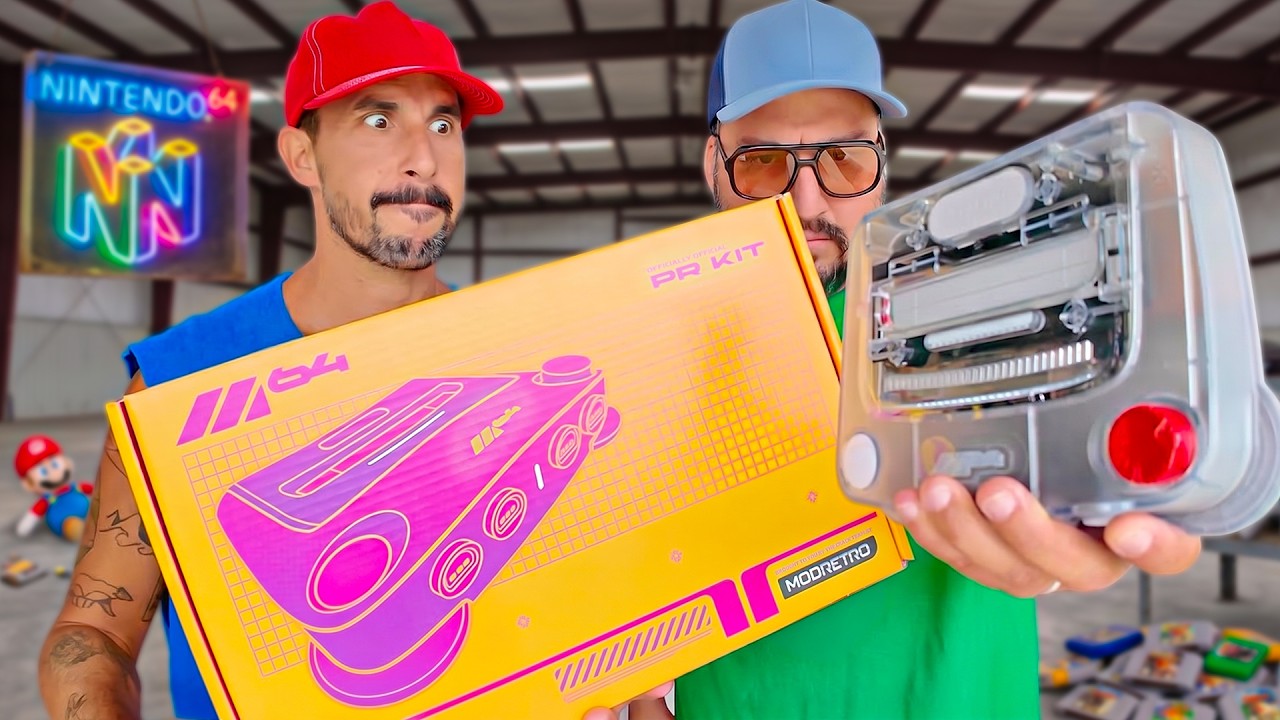 Two idiots try the MOD RETRO M64 (UNSPONSORED) - YouTube