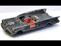 Husky restoration Batmobile No 1002. Diecast movie car