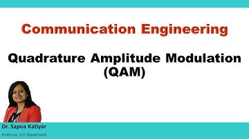 Communicatietechniek - Kwadratuur-amplitudemodulatie (QAM)
