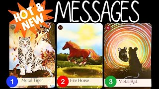 Hot \& New Messages From Your Spirit Guides!✨🔥🤩✨PICK A CARD 🃏Timeless Reading