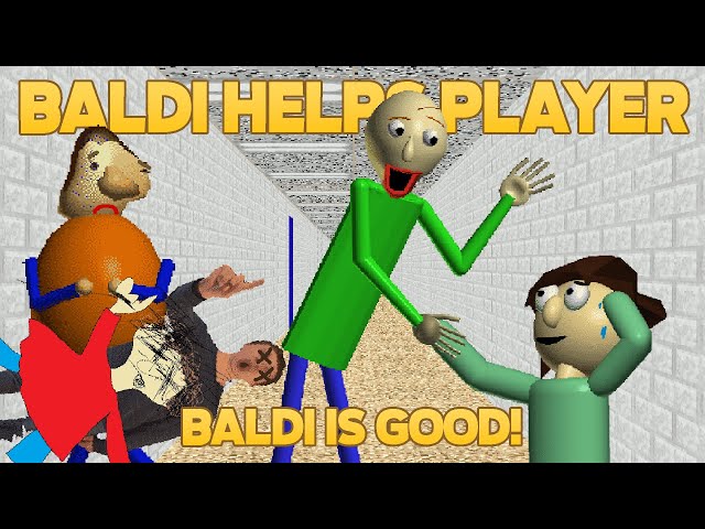 Won't Catch You good! | Baldi Helps Player [Baldi's Basics Mod] class=