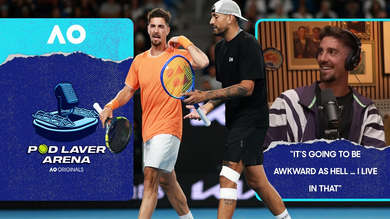 Love Is In the Air At AO and Thanasi Kokkinakis Stops By | Pod Laver Arena | Australian Open 2026