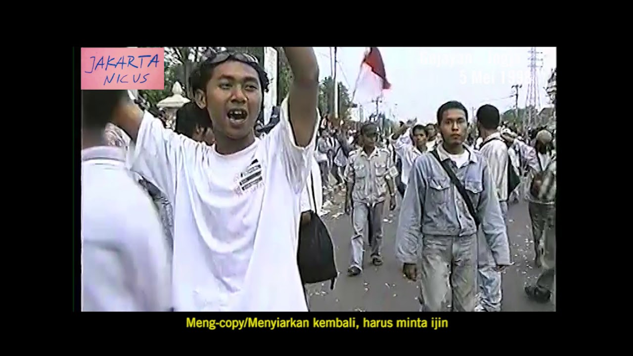 Awal Mula Aksi di Gejayan Jogjakarta - 5 Mei 1998 - YouTube