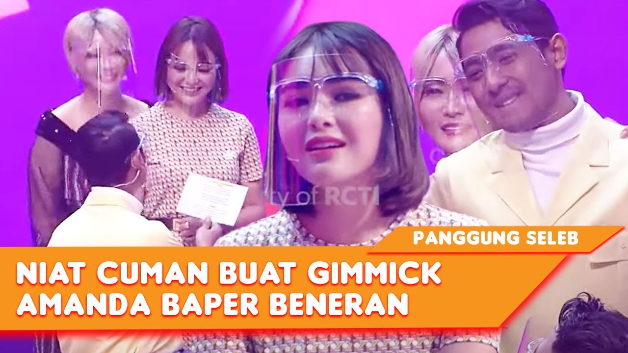 ARYA SALOKA NYANYIKAN LAGU ROMANTIS UNTUK AMANDA MANOPO, MULAI BAPER BENERAN ? - PANGGUNG SELEB