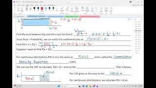 Statistics OER - Section 5-1 Continuous Probability Distribution Function