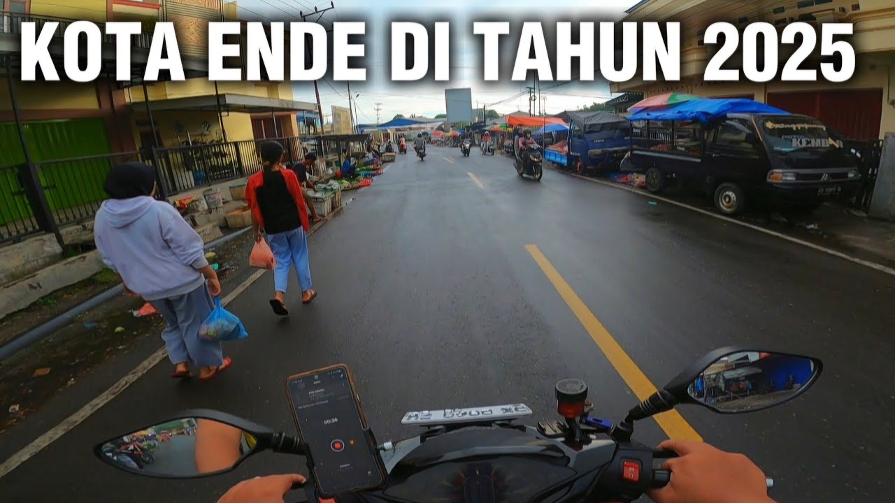 Keliling kota ENDE 2025 ‼️Melihat Suasana Kota ENDE  Menjelang NATAL Dan Tahun Baru 