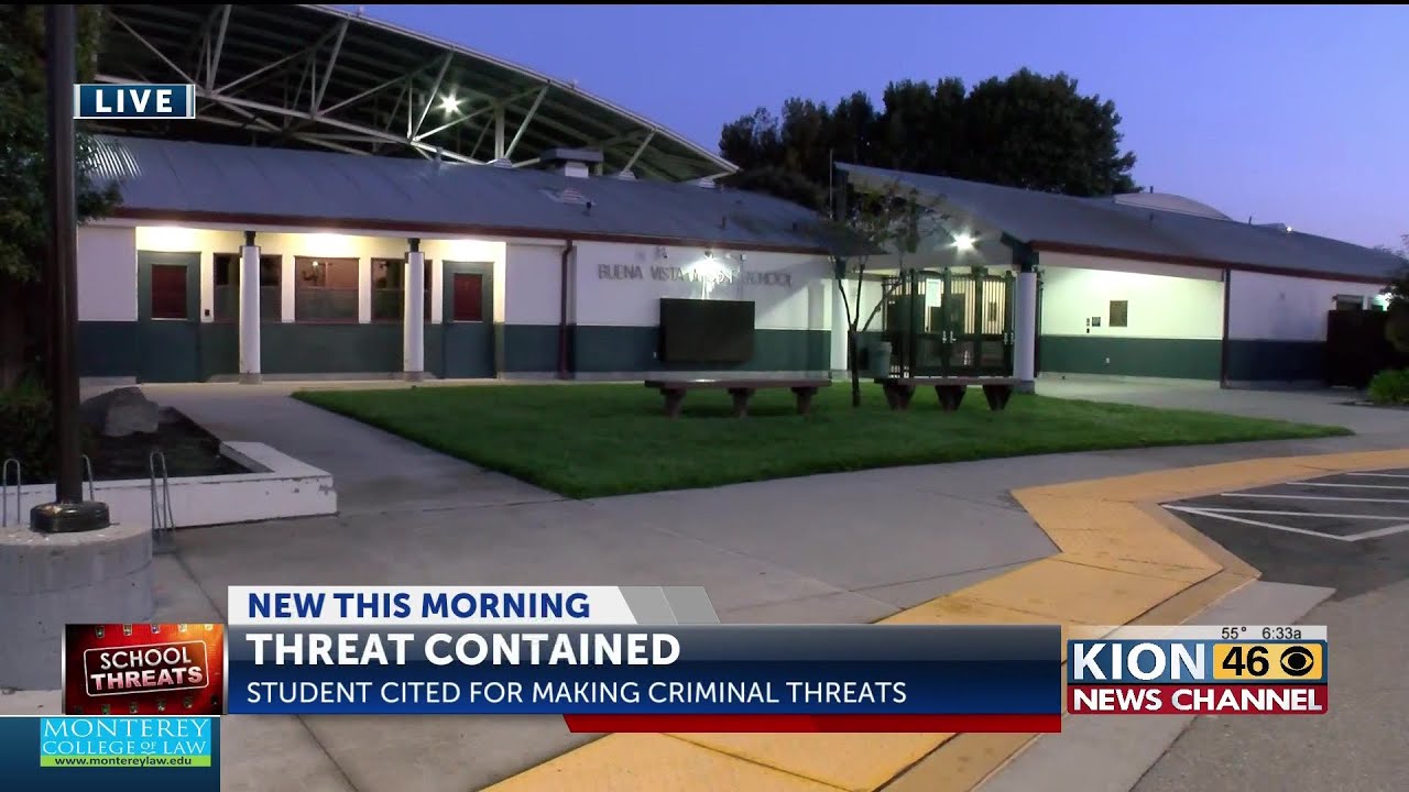 Student suspended after making threats to school - YouTube