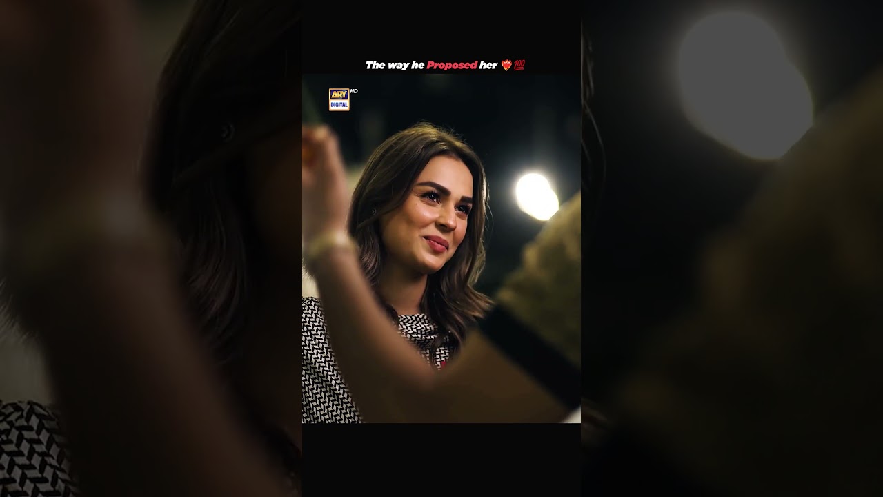 The Greatest Proposal ever 🔥❤️💯 #ayeishqejunoon #shorts