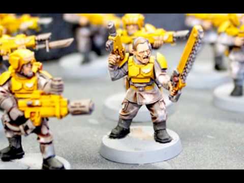 Warhammer 40k Imperial Guard Painted Guardsmen showcase