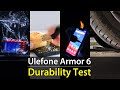Top Indestructible Ulefone Armor 6 Rugged Test|waterproof, dustproof