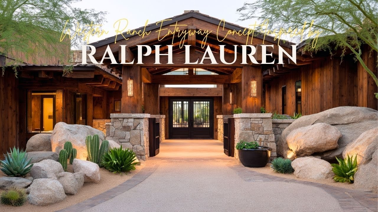 Ralph Lauren Country Home Entrance