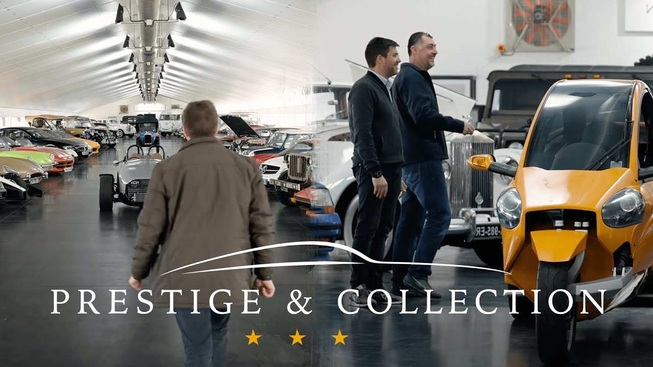 Prestige et Collection, musée vivant de l'automobile en Anjou : Portrait de Denis Bréheret fondateur