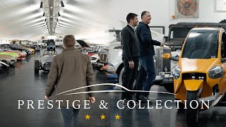Prestige et Collection, musée vivant de l'automobile en Anjou : Portrait de Denis Bréheret fondateur