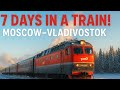 🚄 “7 ДНЕЙ В ПОЕЗДЕ МОСКВА–ВЛАДИВОСТОК! 🇷🇺 Самое длинное путешествие по России! ❄️🔥”
