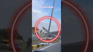 Master of Precision! ✅ Slow and Steady Windmill Blade Drive 🚛💨