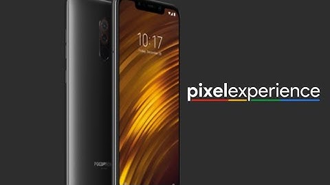 Poco F1 (beryllium) pixelExperience Android 12 beta (quick Installation demo and 1st Look)