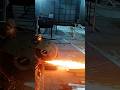 100 mm Heavy MS Bar cutting on Machine #viralvideo #highlights #foryou #reels #youtubeshorts