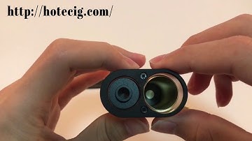 ARM Style 18650 Squonk Mechanical Mod by Shenray - Transparent