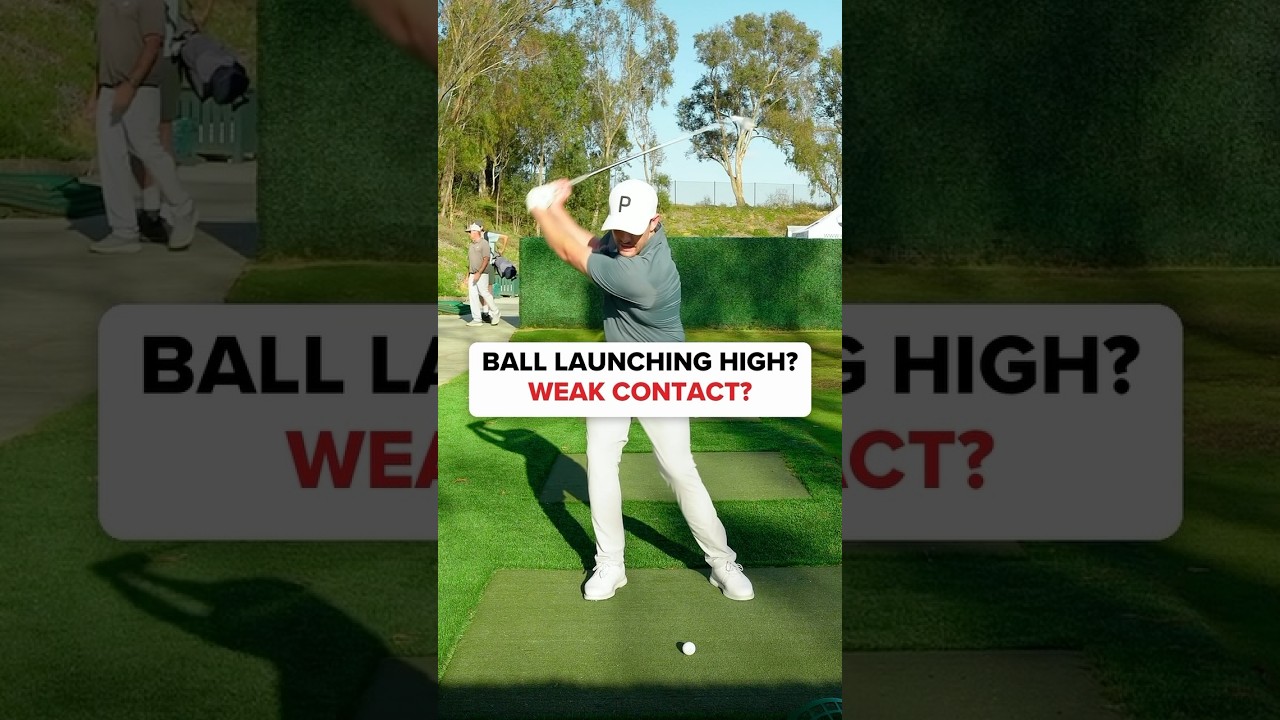 Fix Your High & Thin Shots Today! Comment COACH for Expert Tips #GolfTips #ImproveYourGame