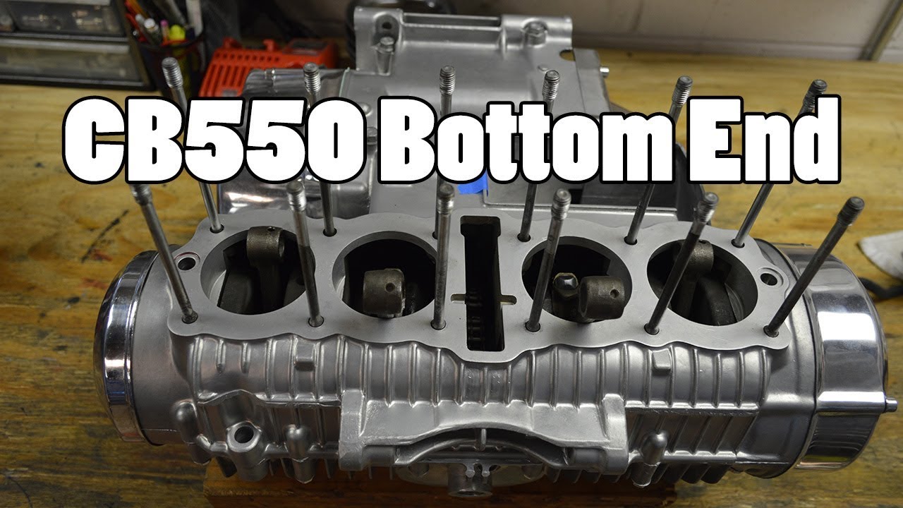 Инструкция: Ремонт нижней части CB550 CB500 CB400 CB350 CB650