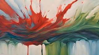 Paintbrush Paintings (In Motion) ● 4K Long Amazing Wallpaper | Cool Video Only (Must Watch)