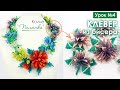 Колье "Полянка"💐. Урок 4. Клевер из бисера 🌸. Мастер-класс