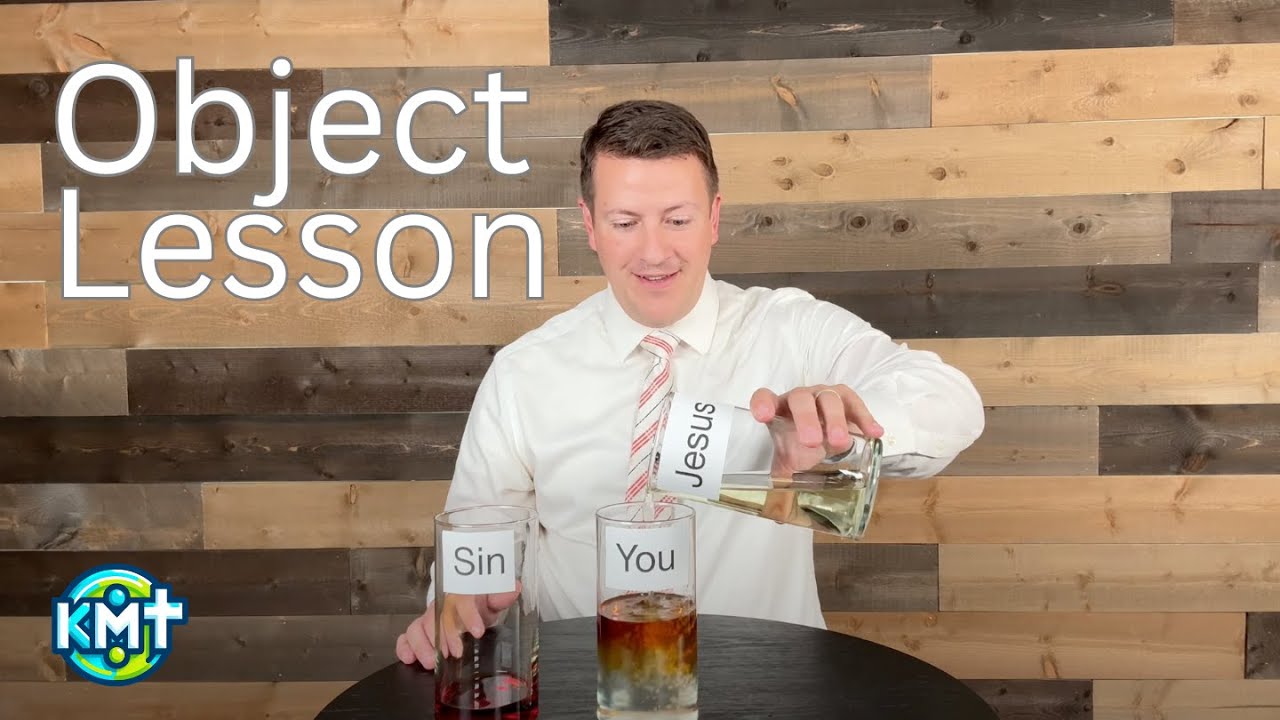 Salvation Object lesson - Our Sin is Washed Away by Jesus