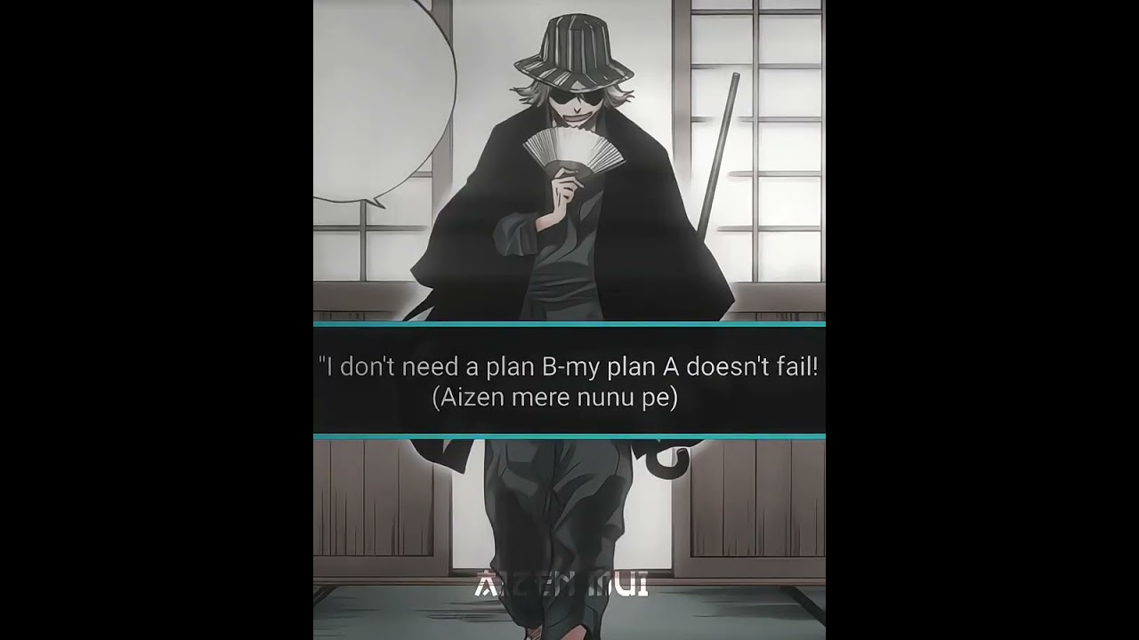 urahara be like Aizen mere nunu pe @aizen__mui 
