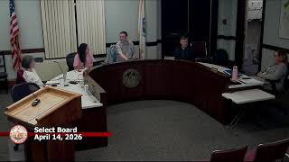 Select Board 4-14-2026