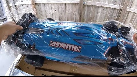 ARRMA LIMITLESS super fast unboxing and carbon fiber upgrades