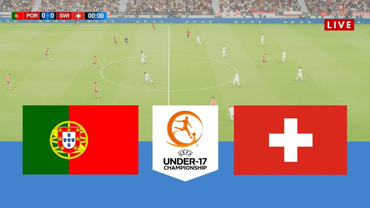 🔴LIVE World Cup U17 - Play Offs - Portugal U17 vs Switzerland U17 - Live Score & Commentary Gameplay