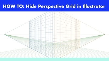 How to Hide the Perspective Grid in Adobe Illustrator