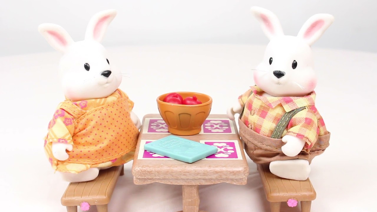 Master Bedroom & Dining Set | Toy Furniture Playset | Li'l