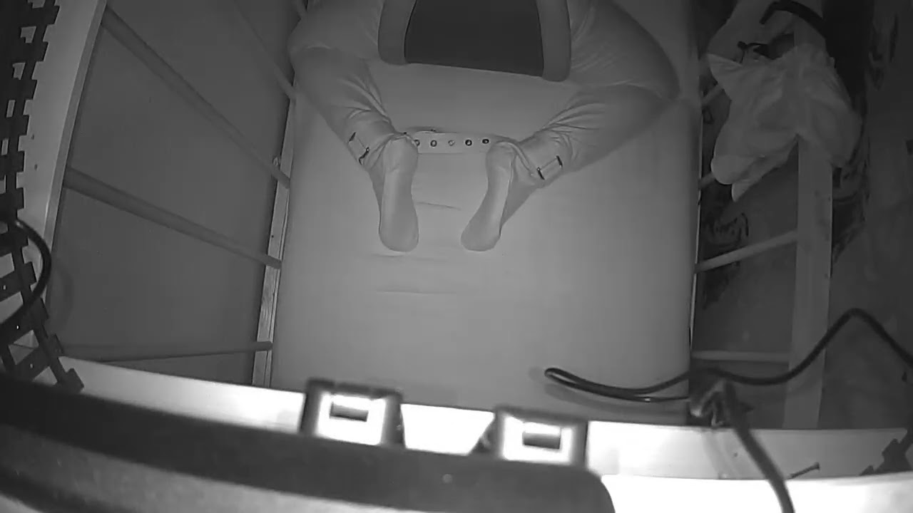 Für die Nacht frisch gewickelt und gesichert