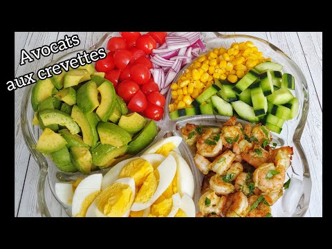 Vidéo: Cuisiner une délicieuse salade de crevettes