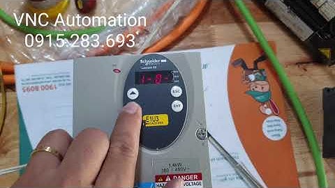 SỬA CHỮA SERVO DRIVER SCHNEIDER