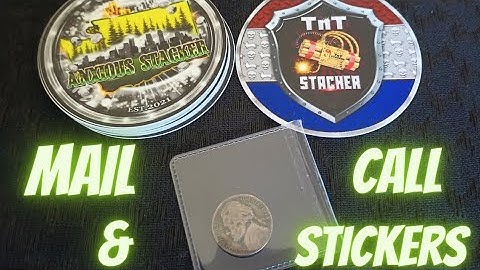 Quick mail call from TnT Stacker and new stickers 🤩