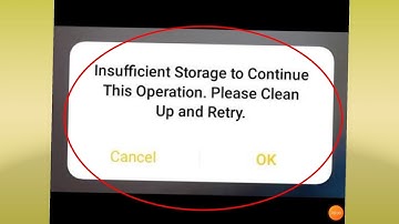 How To Fix Realme Insufficient Storage to Continue This Operation. Please Clean Up and Retry. Solve