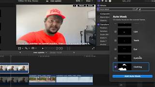 Final Cut Pro Auto Mask Test!