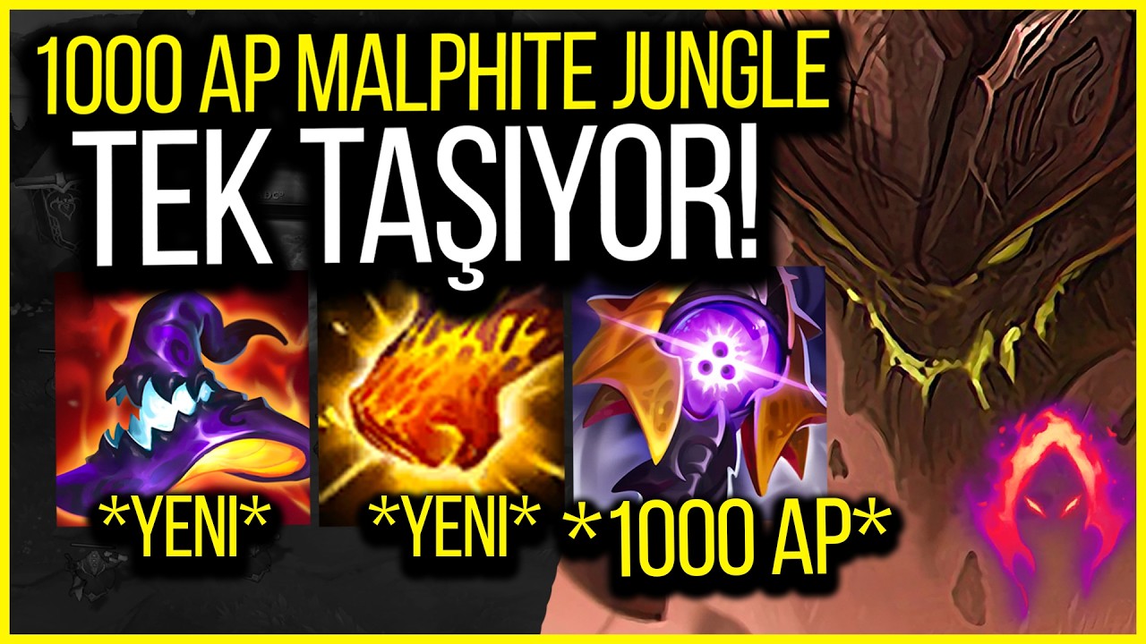 YENİ 1000 AP MALPHİTE JUNGLE AŞIRI HIZLI ORMAN DÖNÜYOR!
