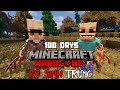 MÌNH SINH TỒN 100 NGÀY TRONG MINECRAFT KÝ SINH TRÙNG SIÊU KHÓ !!