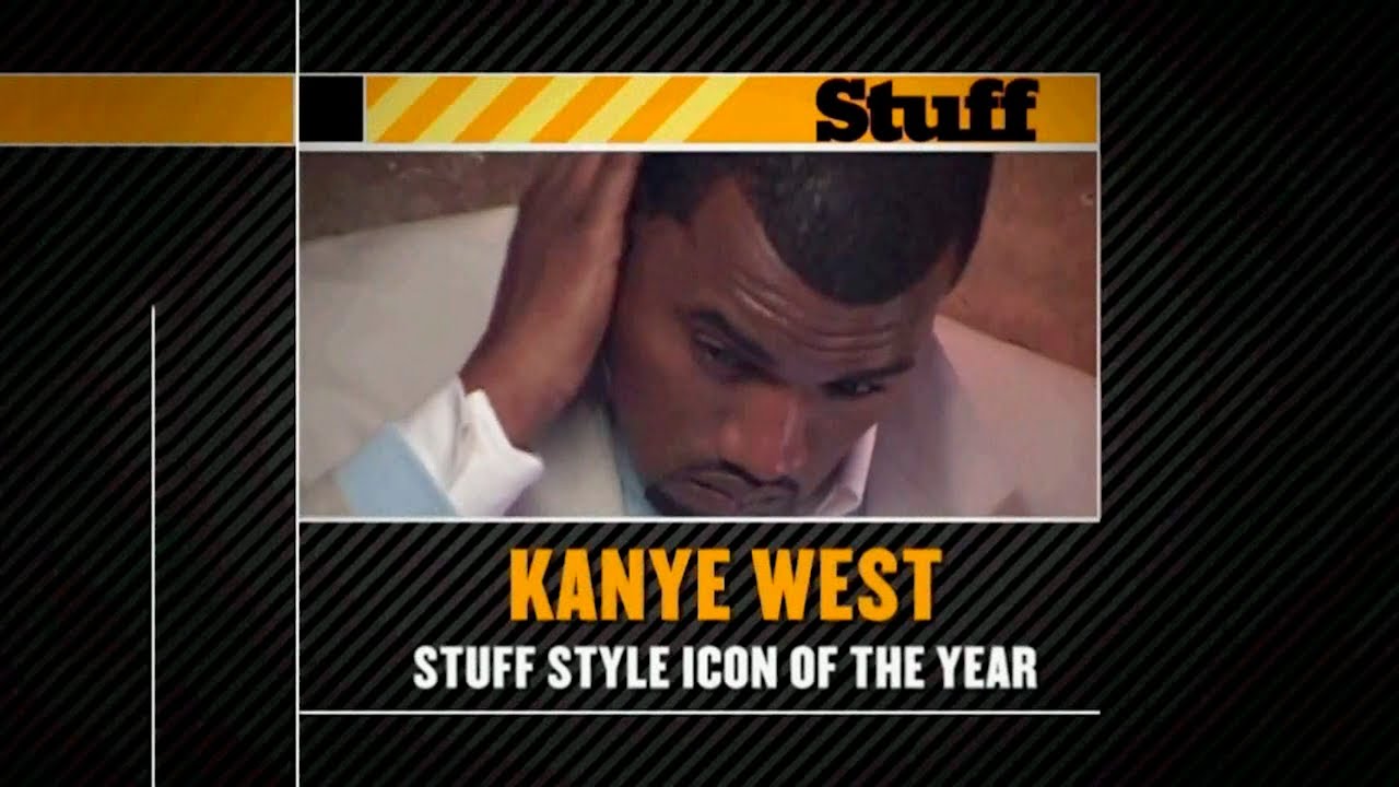 Watch Kanye West - Stuff Magazine "Style Icon Of The Year" Interview (2005) on YouTube Watch Kanye West - Stuff Magazine "Style Icon Of The Year" Interview (2005) on YouTube