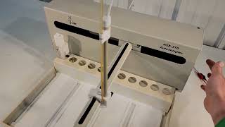 Teledyne Cetac Lachat Asx-510 Autosampler Asx-500 Series - Power On Homing Process