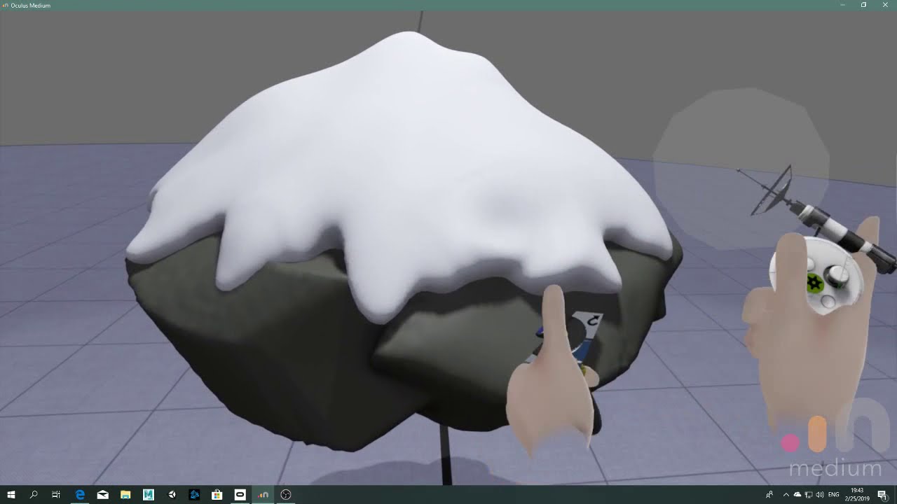 Sculpting in VR with Oculus Medium - YouTube