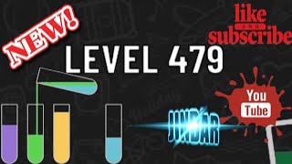 WATER Sort Puzzle Level 479 CUP Sort Puzzle Level 479