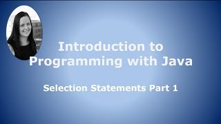 Selection Statements Part 1 Profile